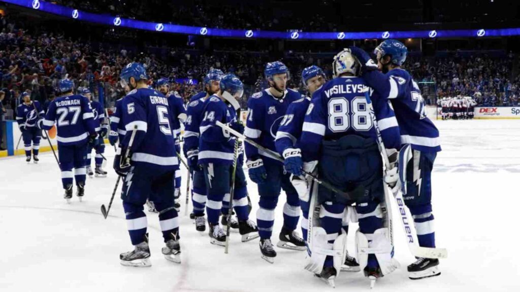 Tampa Bay Lightning players