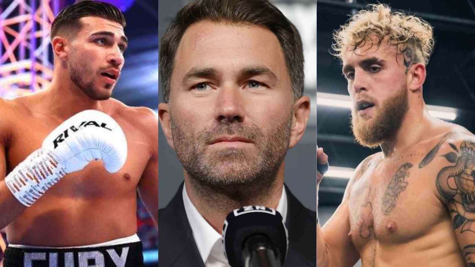 “They are on the same level”- Eddie Hearn predicts Jake Paul will win the fight against Tommy Fury