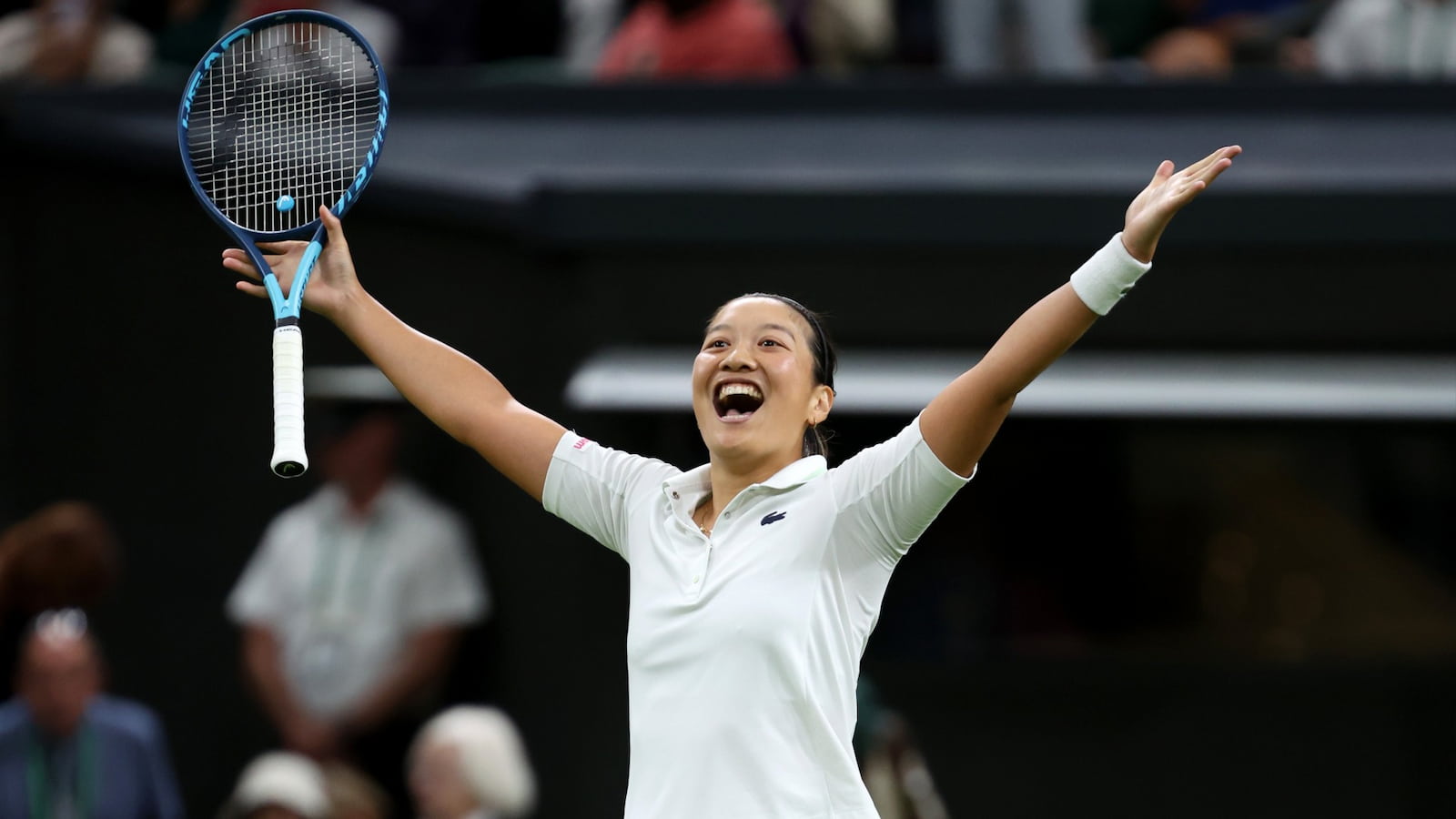 “I was really scared” Harmony Tan astonished by her own performance after registering a win over Serena Williams in Wimbledon