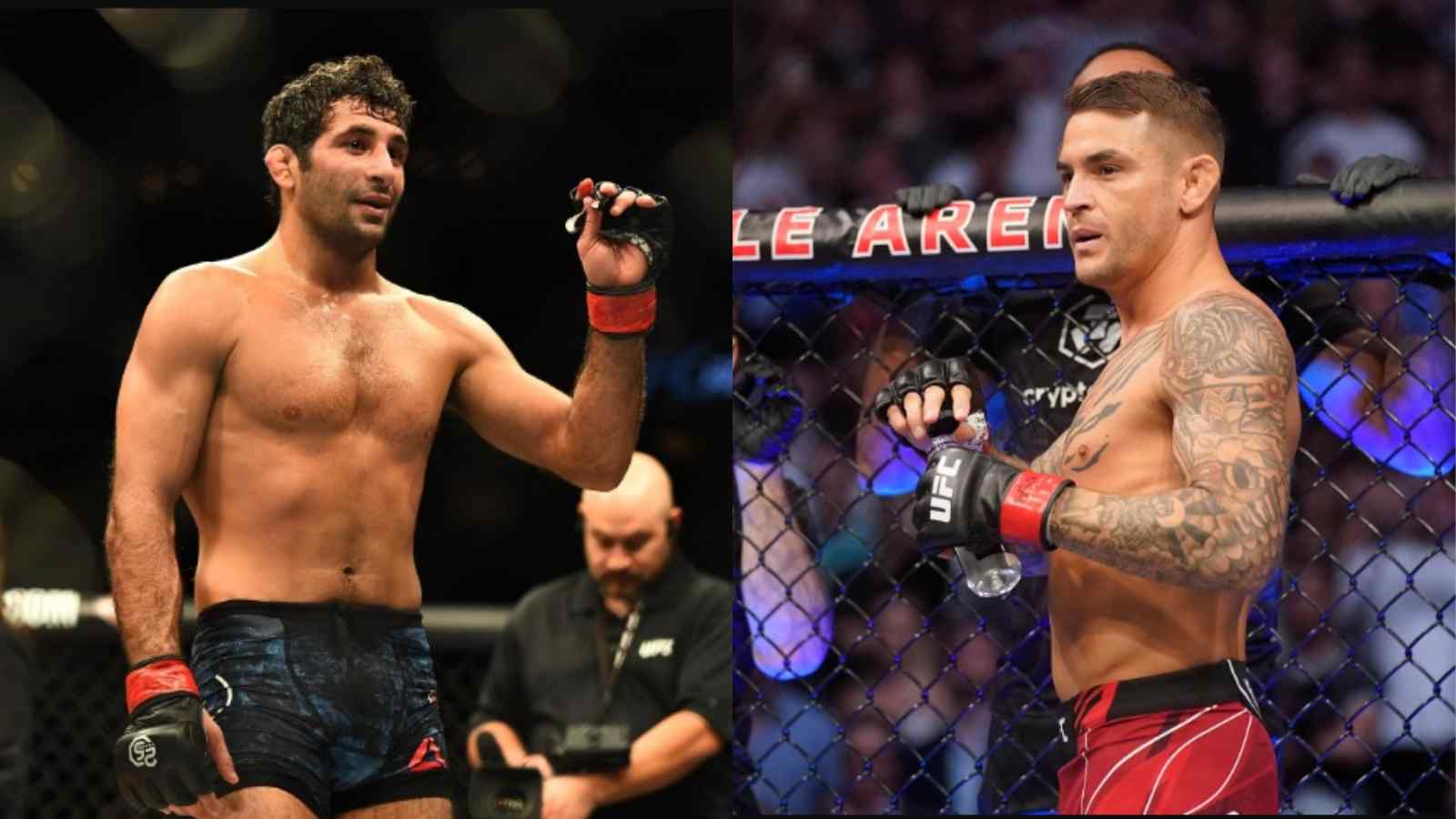 “I’d love to” Beneil Dariush makes an interesting proposal to Dustin Poirier