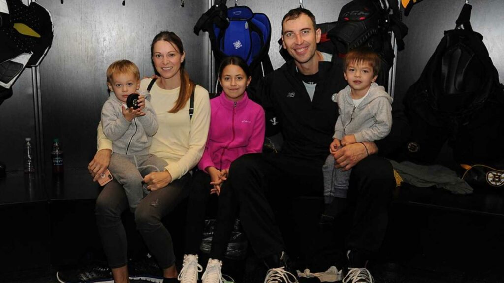 Zdeno Chara and his family