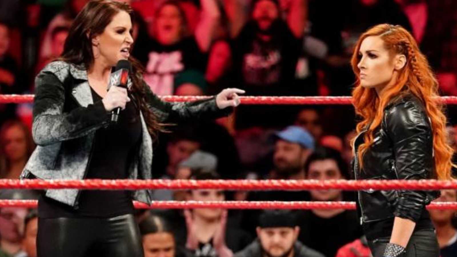 “This should have been number one”- When Becky Lynch took a cheeky sneer at Stephanie McMahon when she called 2019 as The Man’s year