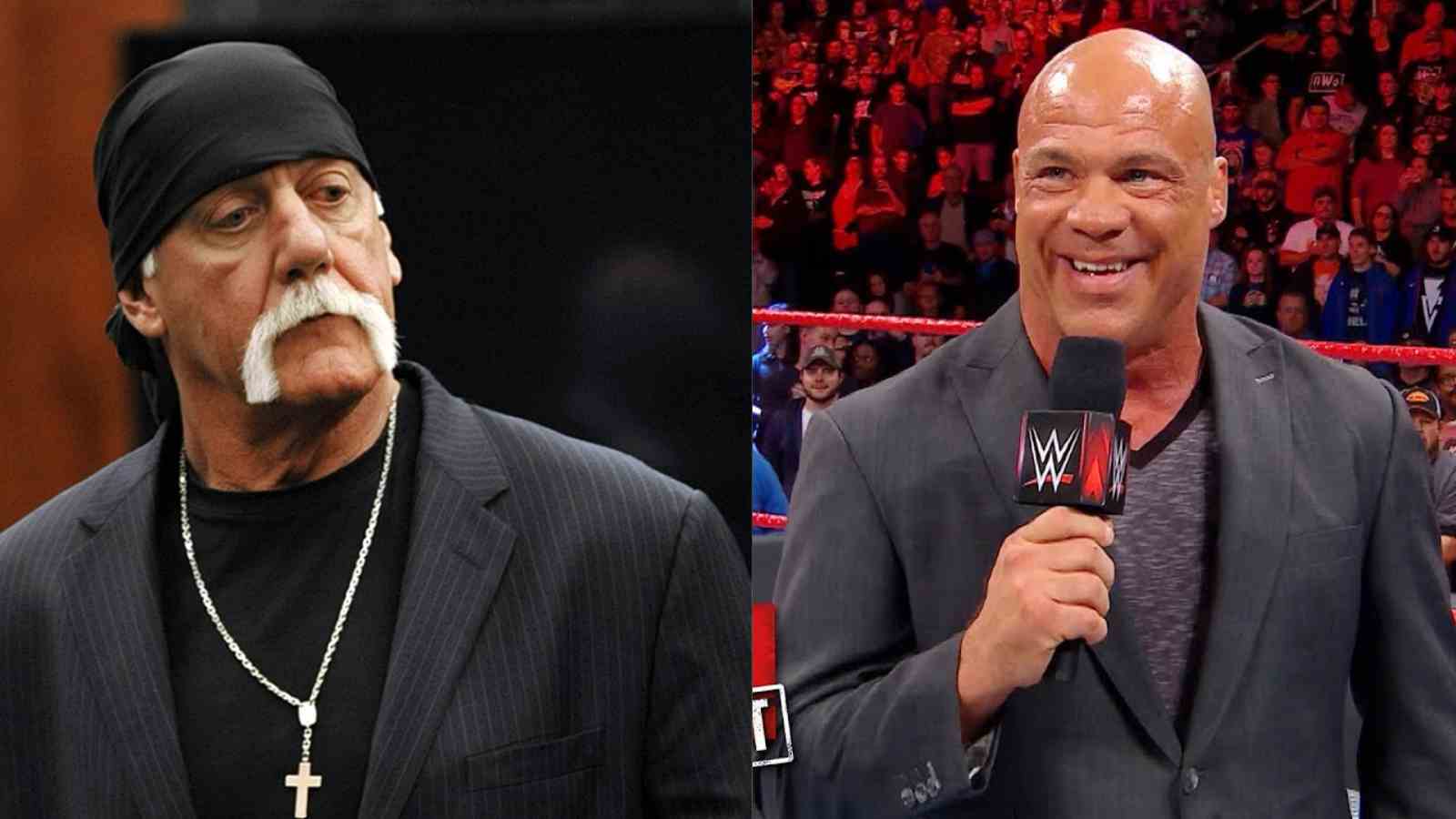 “It was ridiculous”- Kurt Angle recalls the moment when Vince McMahon told him to intimidate Hulk Hogan