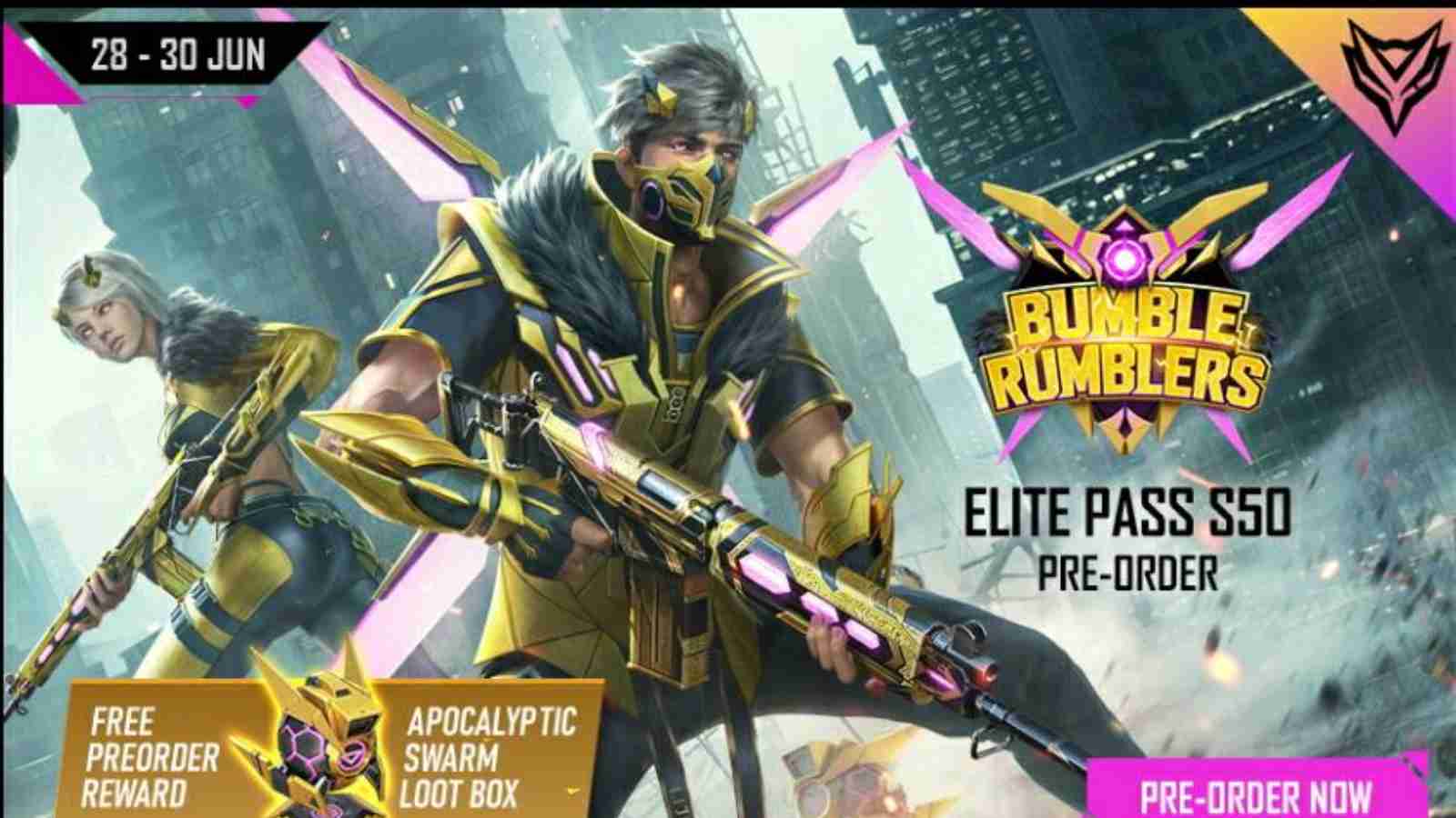 Free Fire MAX Elite Pass Season 50: Release Date, Pre-Order Rewards, Leaked Rewards, And More