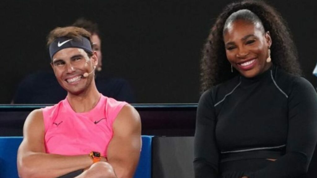 Rafael Nadal and Serena Williams