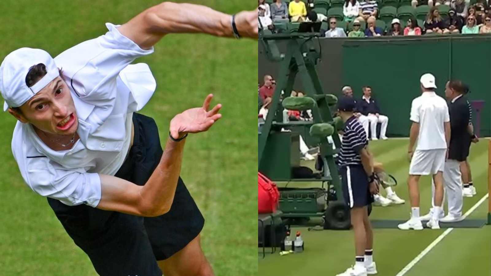 WATCH: In a hilarious turn of events Ugo Humbert forgets his tennis racquets, delays the start by 45 minutes against Casper Ruud