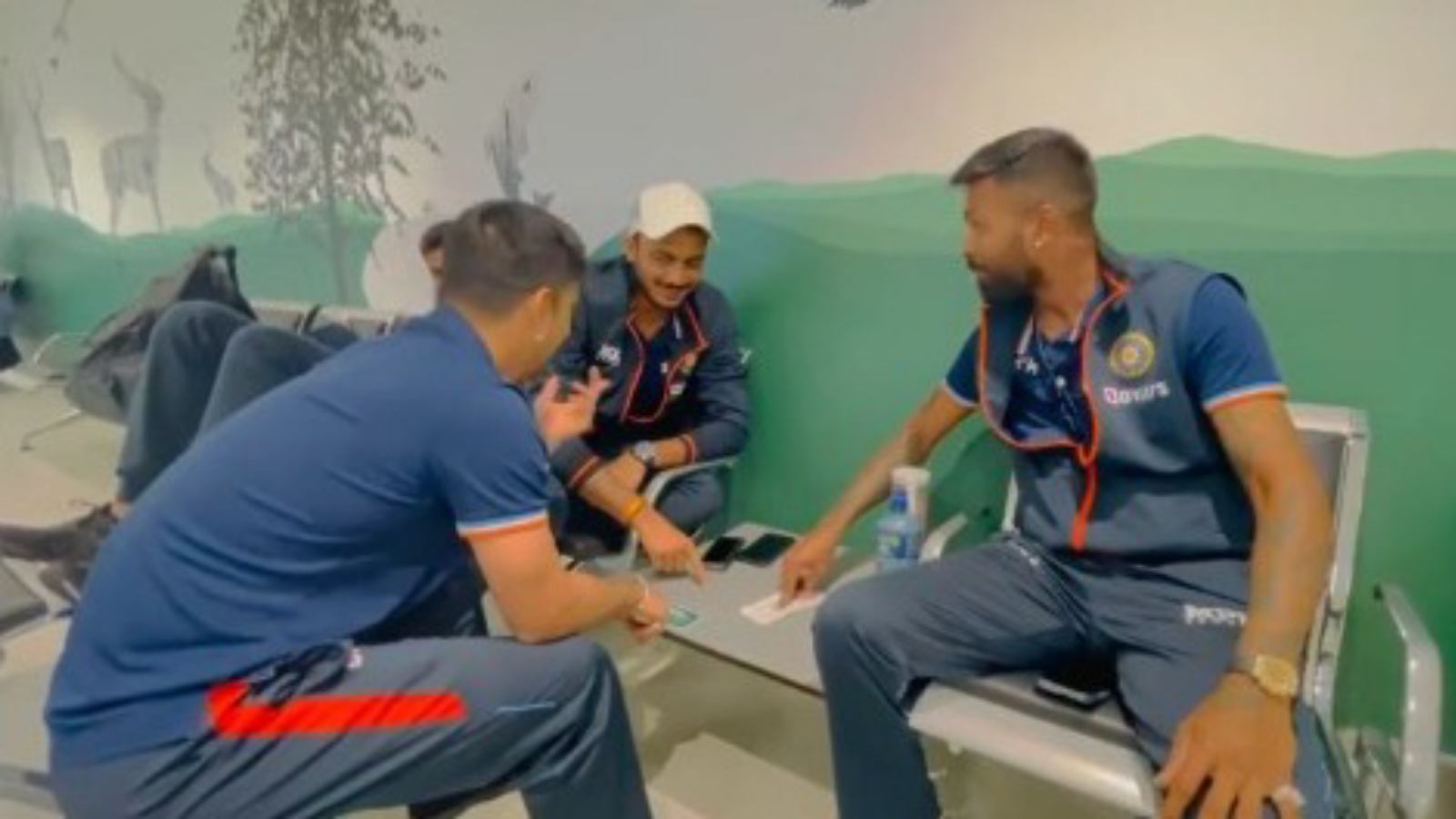 WATCH: “Chidiya Udd”- Hardik Pandya, Ishan Kishan pull Axar Patel’s legs on his ‘Myna is the sister of Peacock’