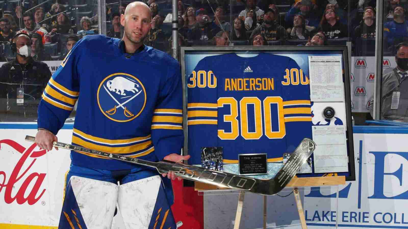 “Big influence in our locker room” – Craig Anderson signs one-year, $1.5 million contract with Buffalo Sabres