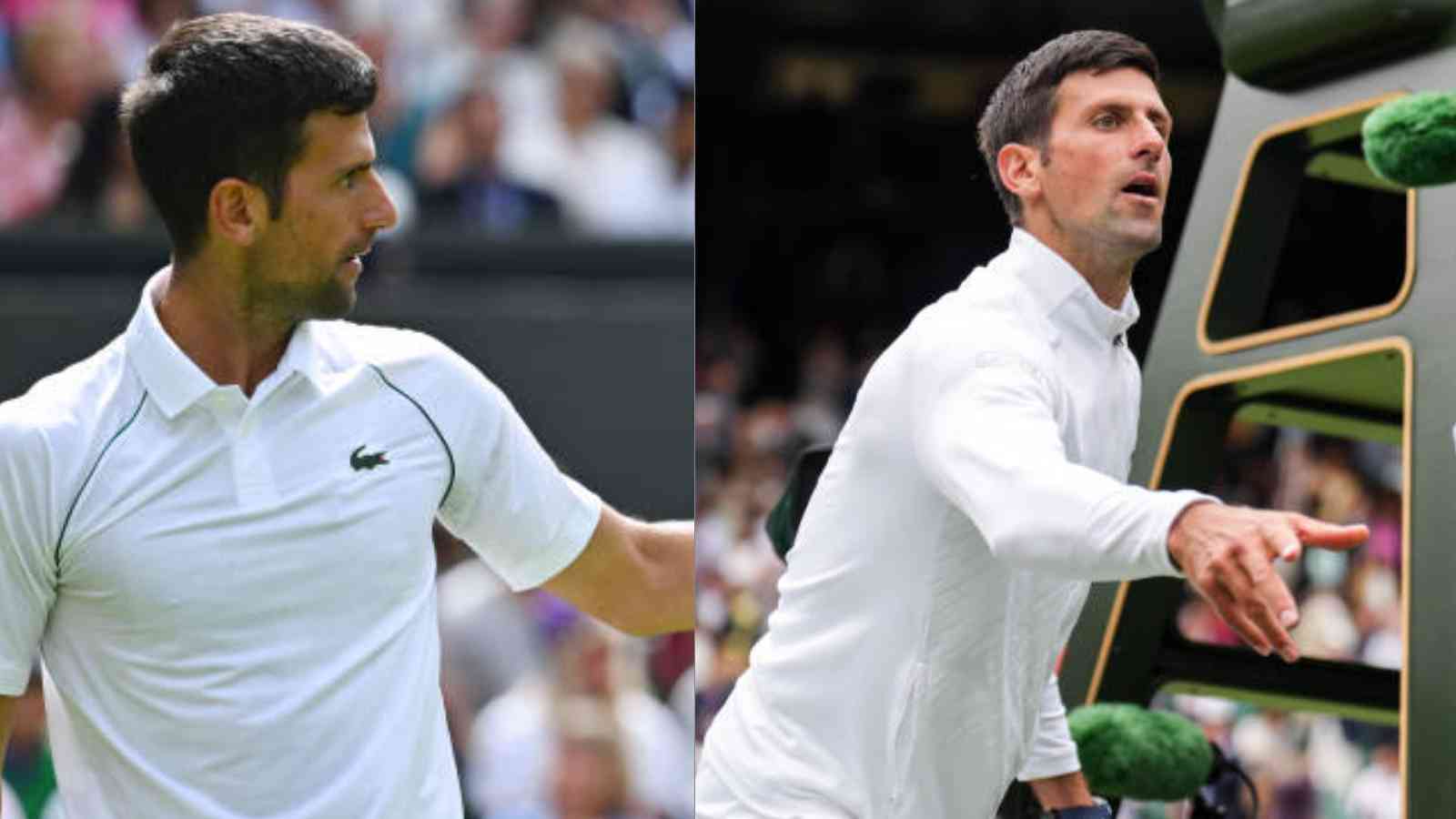 “It was nothing personal,” Novak Djokovic clarifies why he didn’t shake hands with the chair umpire after winning his third-round match at Wimbledon