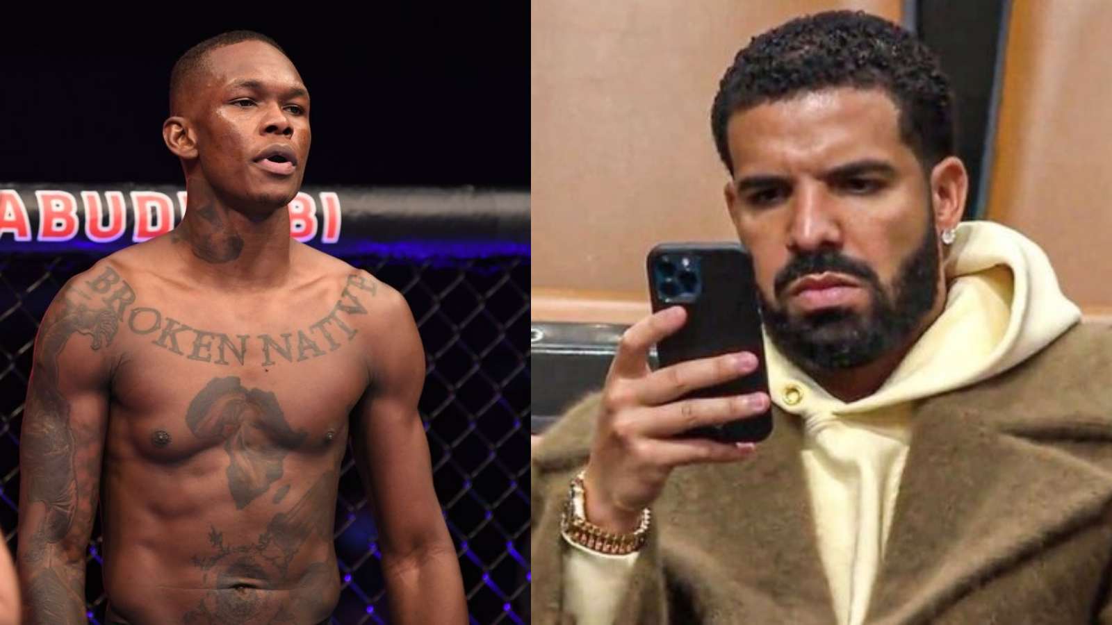 Fans of Israel Adesanya are concerned after Drake placed a massive 7-figure bet on his head