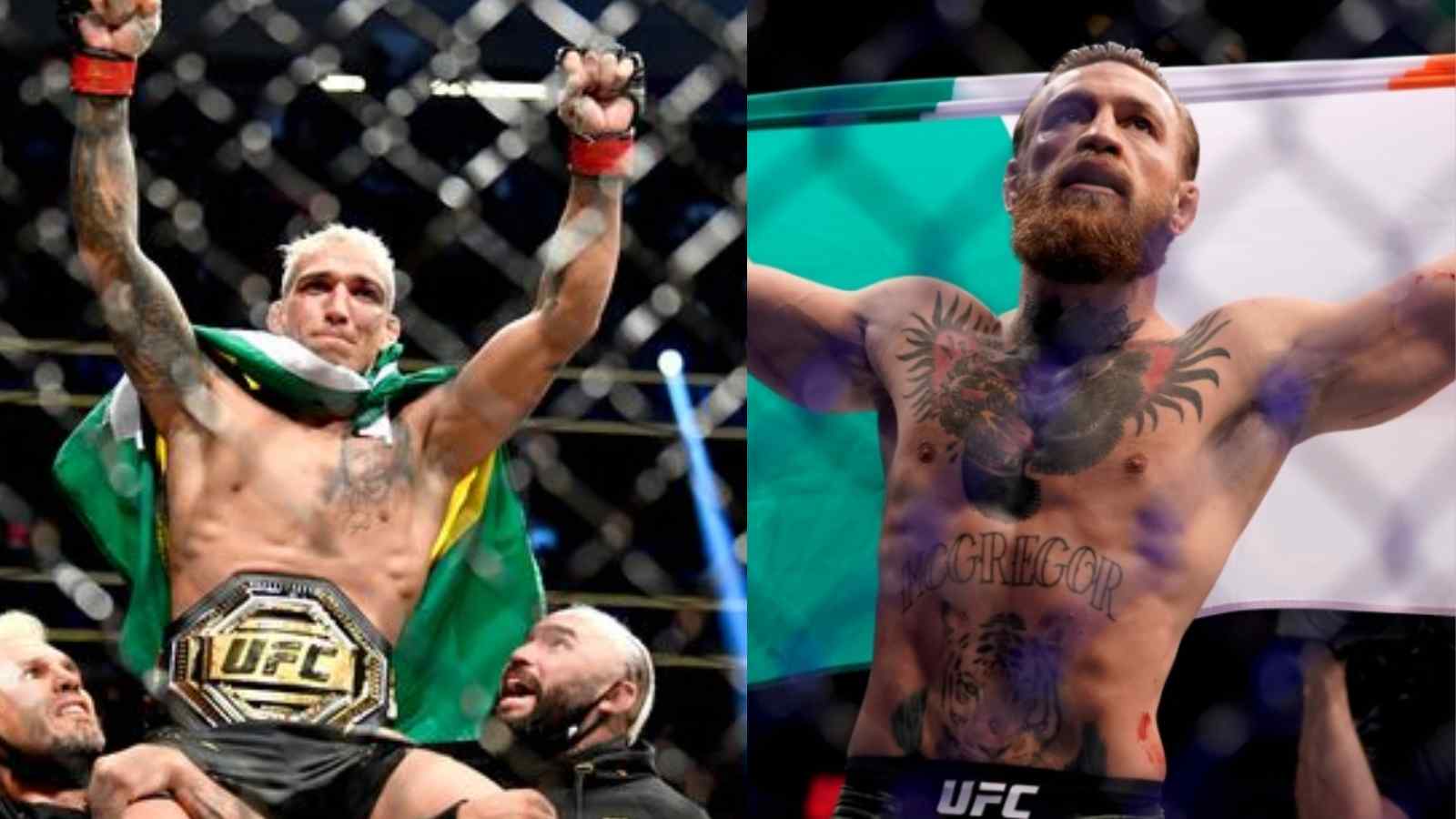 “I deserve to choose”- Charles Oliveira reveals he’s choosing Conor McGregor to make money for his family