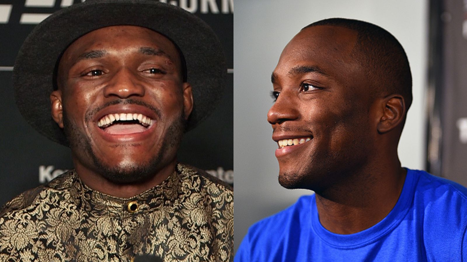 WATCH! Kamaru Usman pranks Leon Edwards when they meet at pre-fight press conference for UFC 278