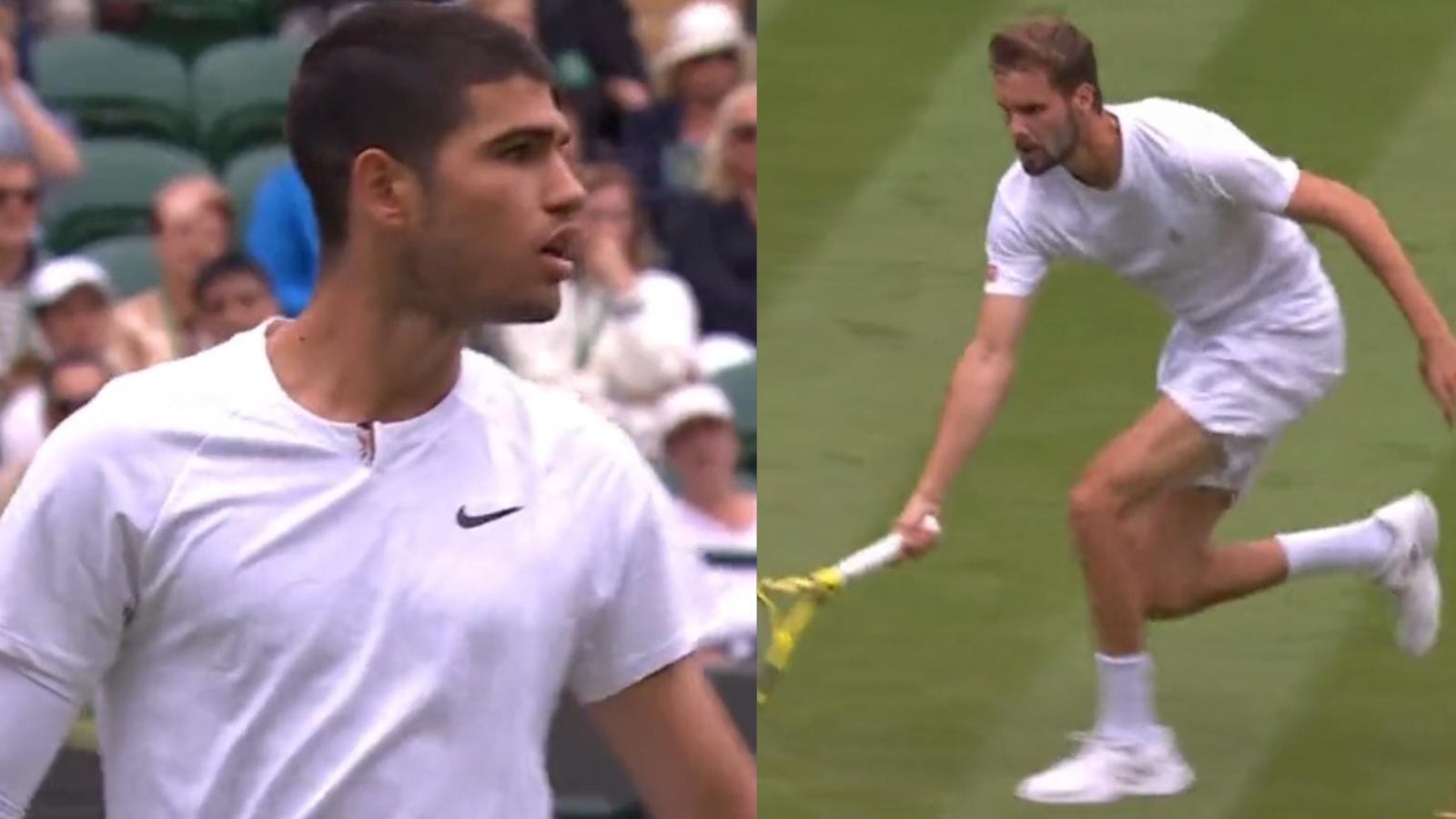 WATCH: Fans hail Carlos Alcaraz for showing great sportsmanship against Oscar Otte at Wimbledon