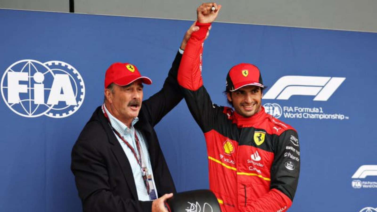 ‘Smooth Operator’ Carlos Sainz hailed as he surprises Max Verstappen and Red Bull to claim first career pole position in Silverstone