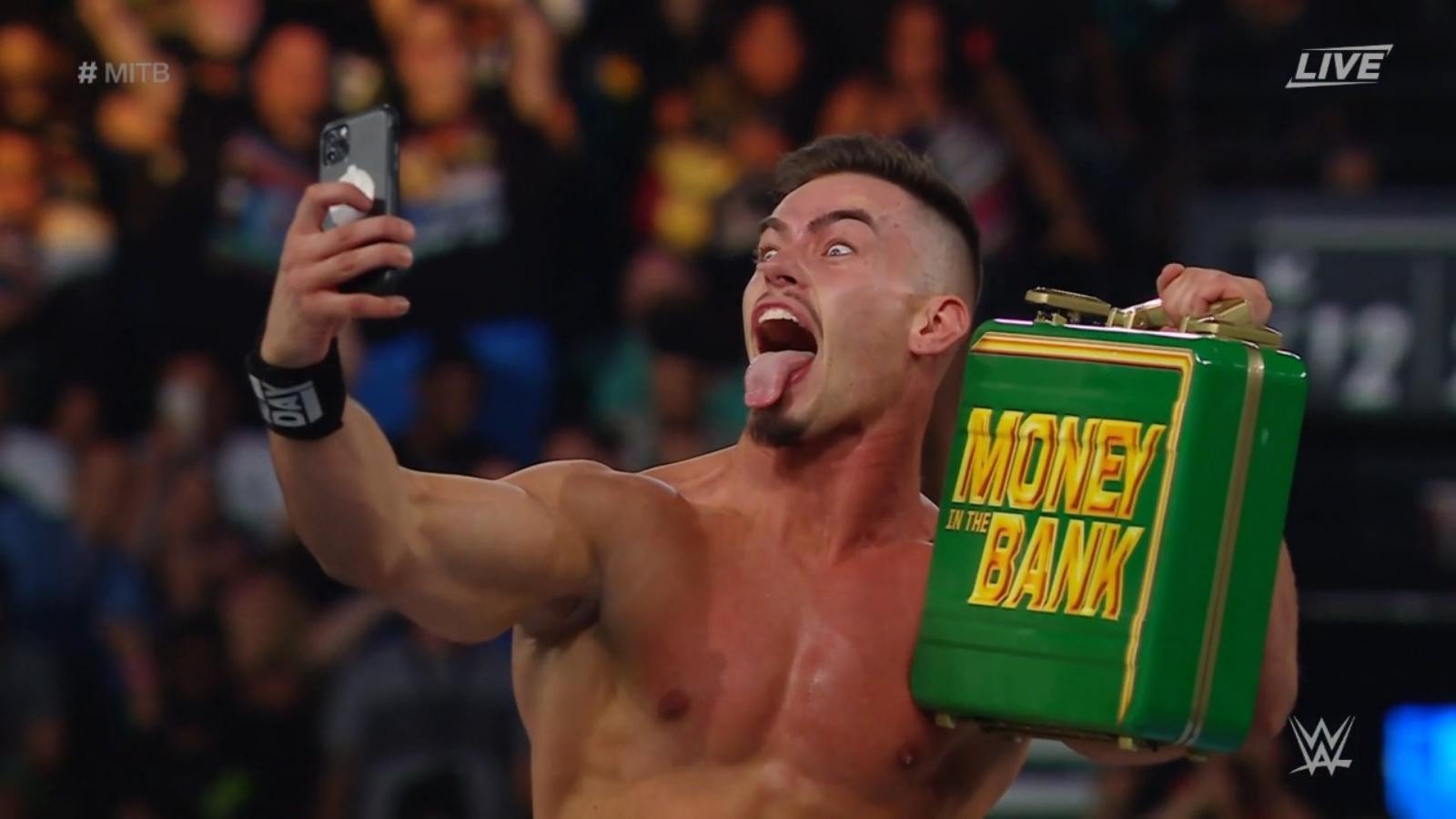 “Theory better not win, do not fu*king play around WWE” – Twitterati not happy with Theory winning Money in the Bank men’s ladder match