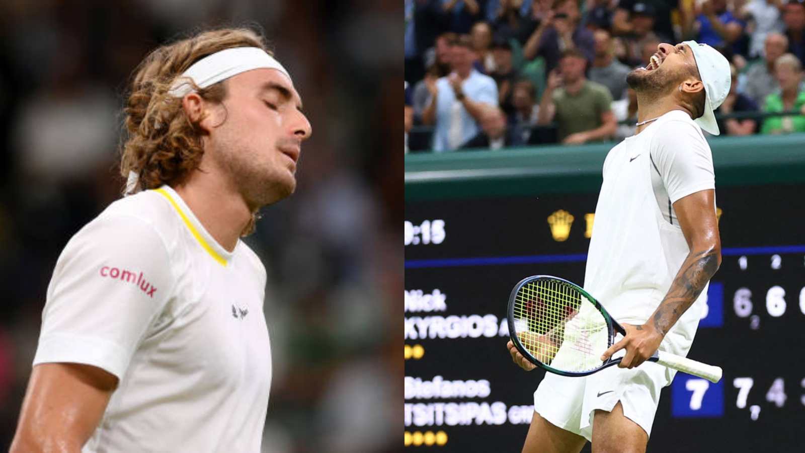 “He bullies the opponents,” Stefanos Tsitsipas calls out the ‘evil side’ in Nick Kyrgios after losing a drama-filled encounter at Wimbledon