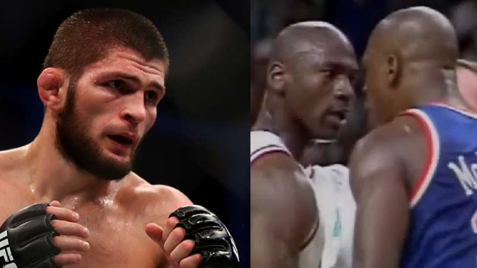 “I think I could take him down” Khabib Nurmagomedov says he wants to fight Michael Jordan