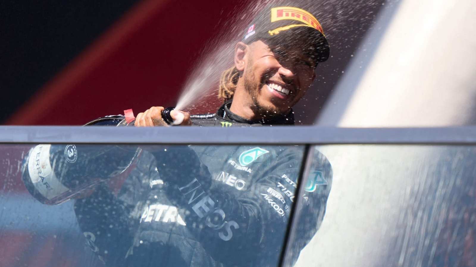 “I gave it everything today,” Lewis Hamilton pleased with his spectacular outing that landed his W13 in P3 at Silverstone