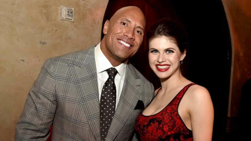 Dwayne Johnson and Alexandra Daddario have been seen together in a couple of blockbuster Hollywood movies