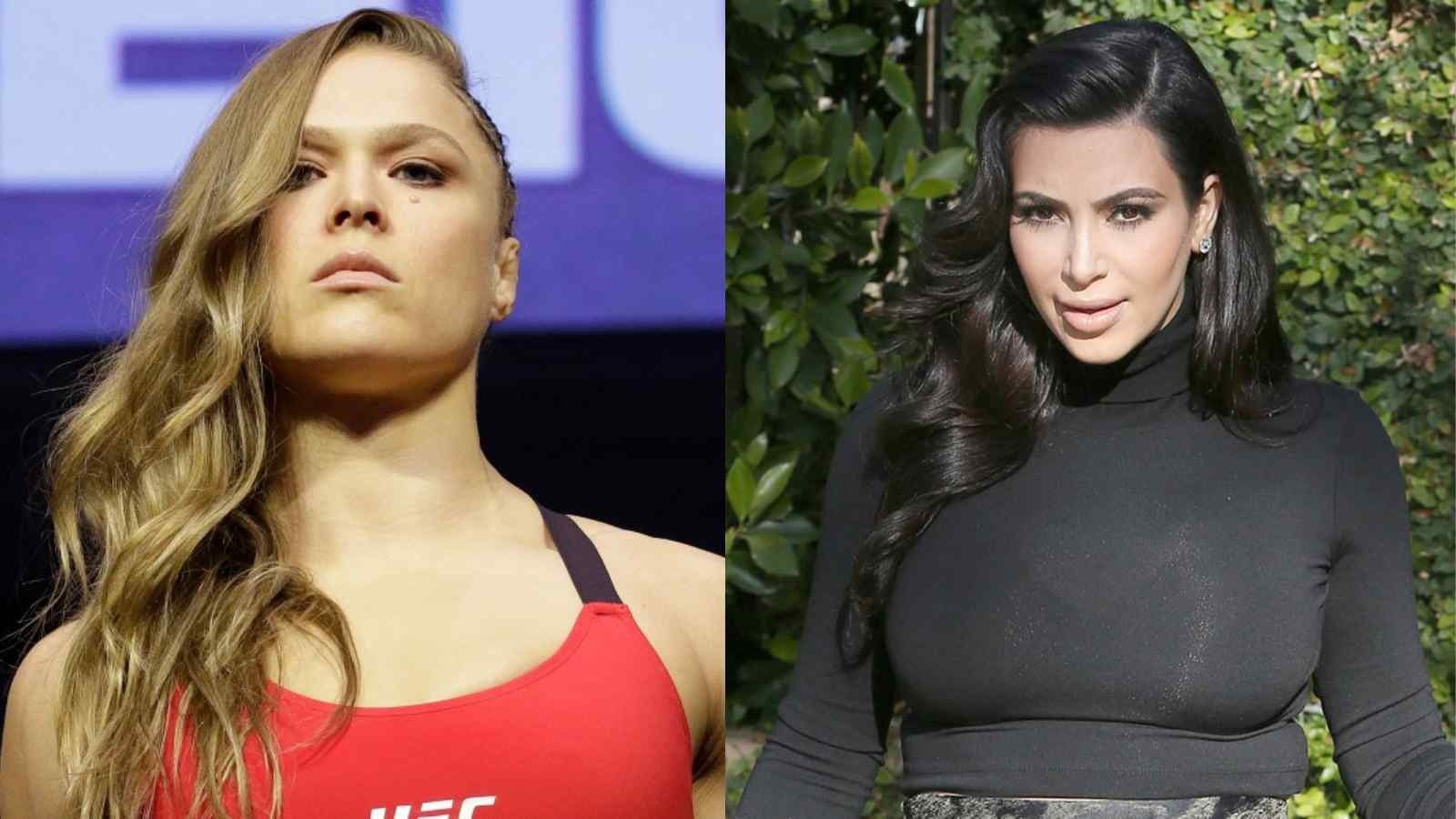 “I don’t want some girl whose entire fame is based on a s*x video”; When Ronda Rousey said she would beat the crap out of Kim Kardashian