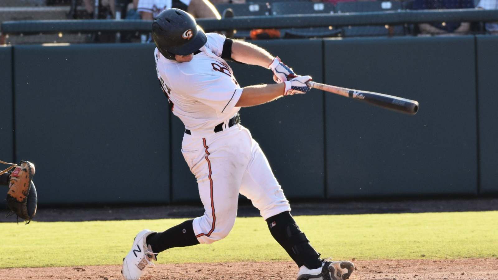 WATCH: Maverick Handley flips the bat viciously after sending home run into outer space