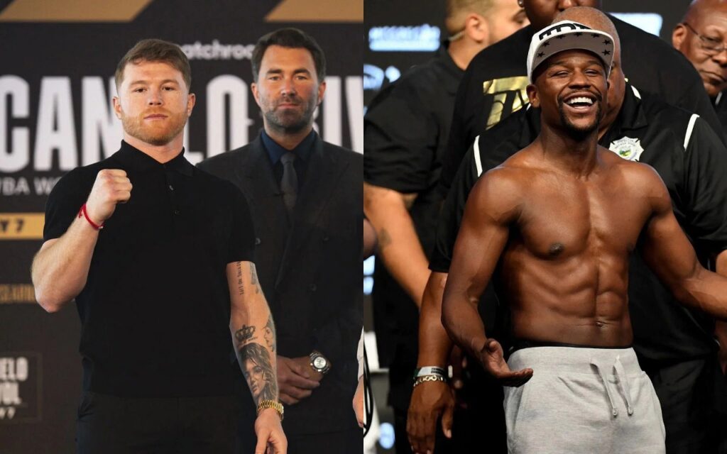 Floyd Mayweather Canelo Alvarez