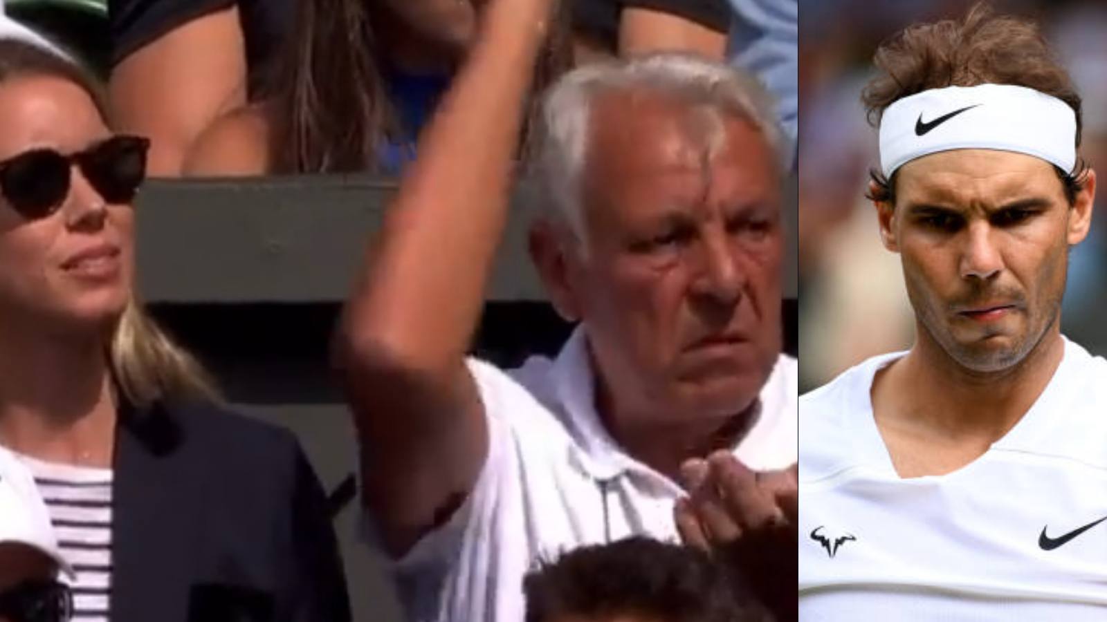 WATCH: Rafael Nadal’s father and sister abruptly ask the Spaniard to retire mid-match due to abdominal injury