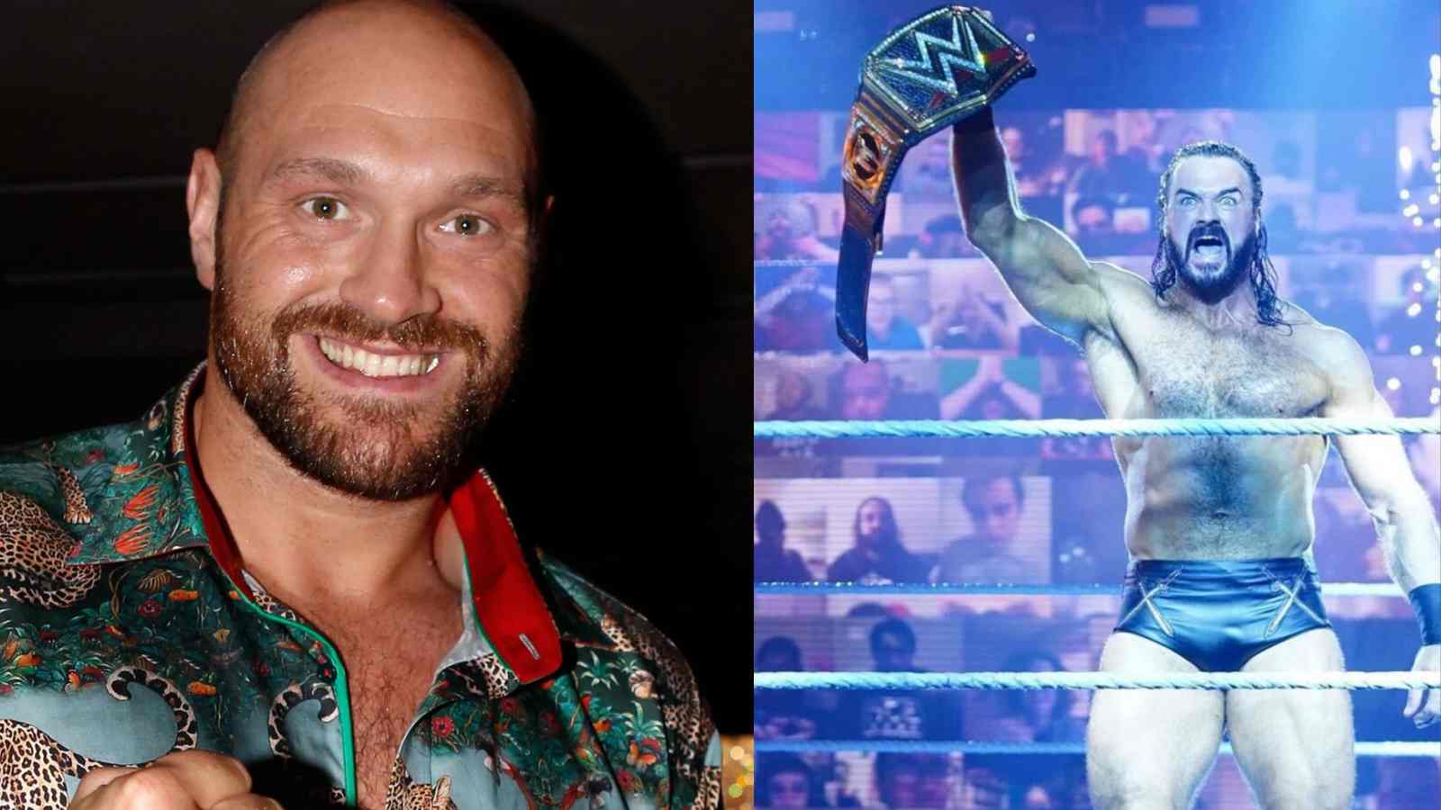 “Maybe,” Drew McIntyre on possible Tyson Fury appearance at a premium live event