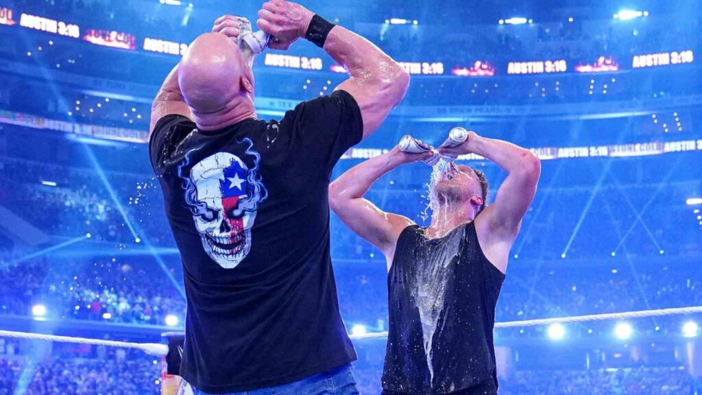 Pat McAfee and Steve Austin