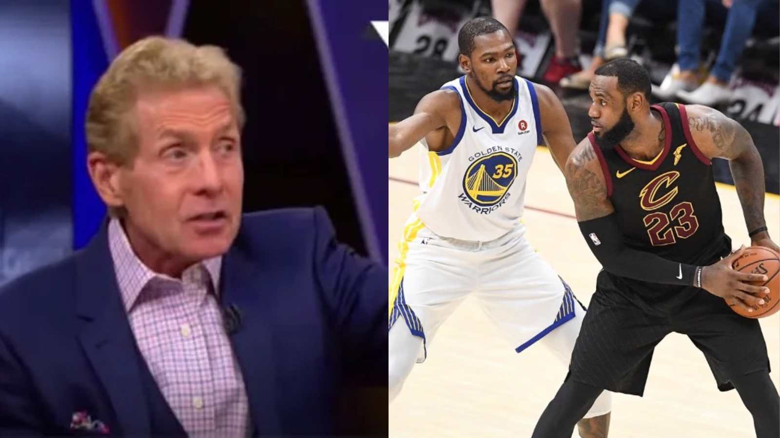 “It’s not about box office but about winning basketball games” Skip Bayless reveals why he would take Kevin Durant over LeBron James in 2022-23 season