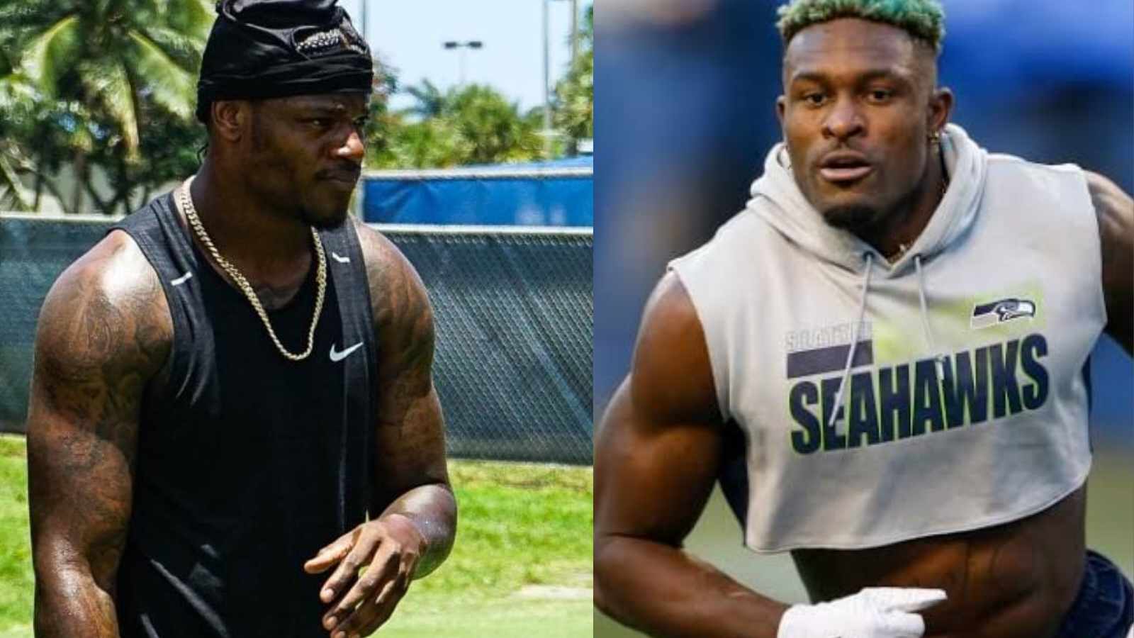 “Damn, let me borrow a bicep”: DK Metcalf expresses his desire to have a bicep like Lamar Jackson, Jackson replies