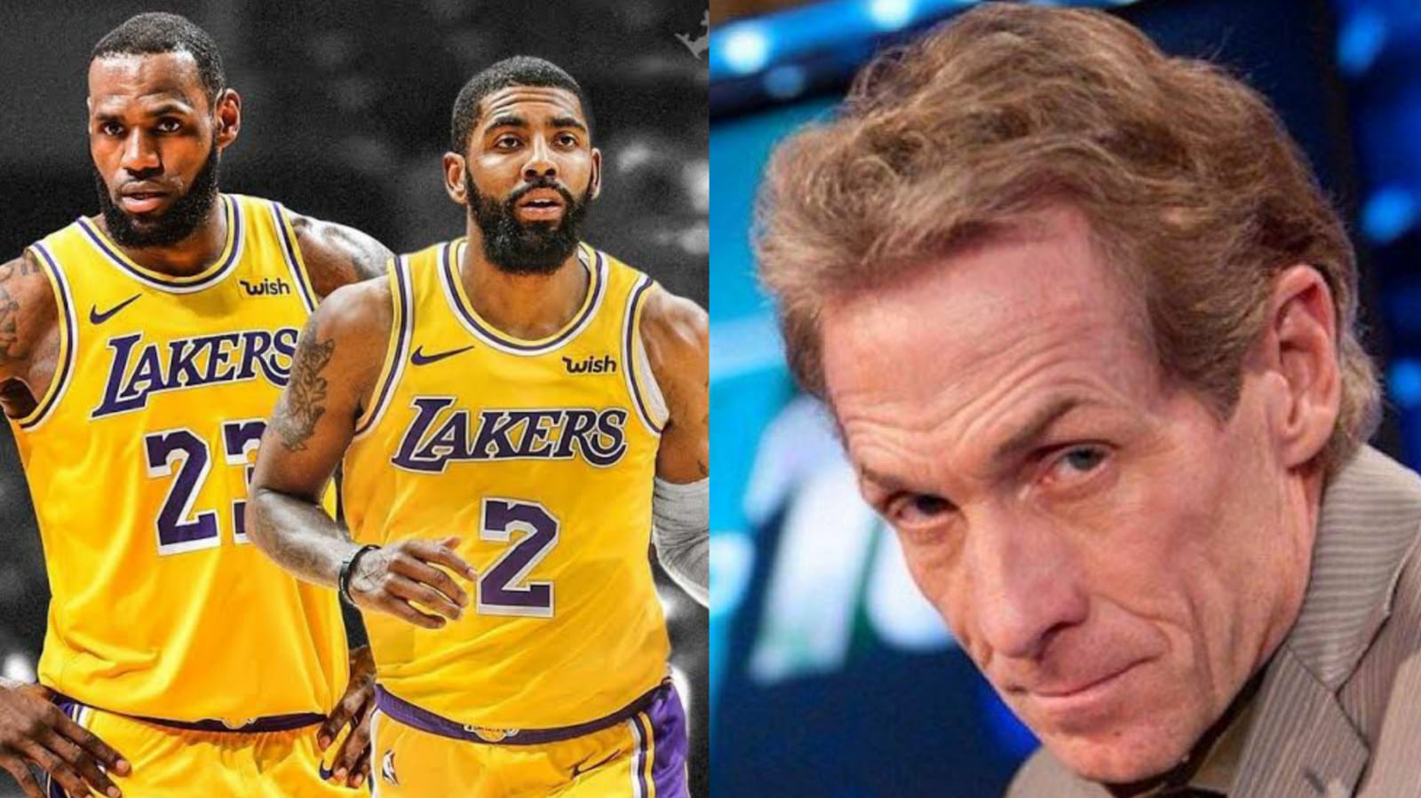 “Kyrie Irving is a superstar not Dame” Skip Bayless takes a jab at 6-time NBA all-star Damian Lillard after Taylor Rooks controversial claim