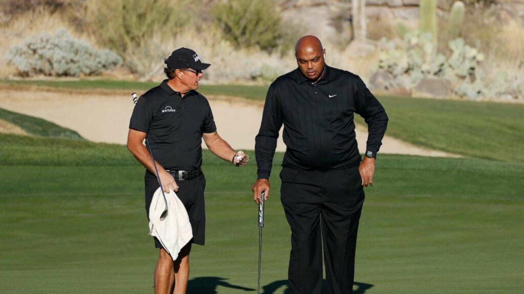 Charles Barkley taking Golfing ideas