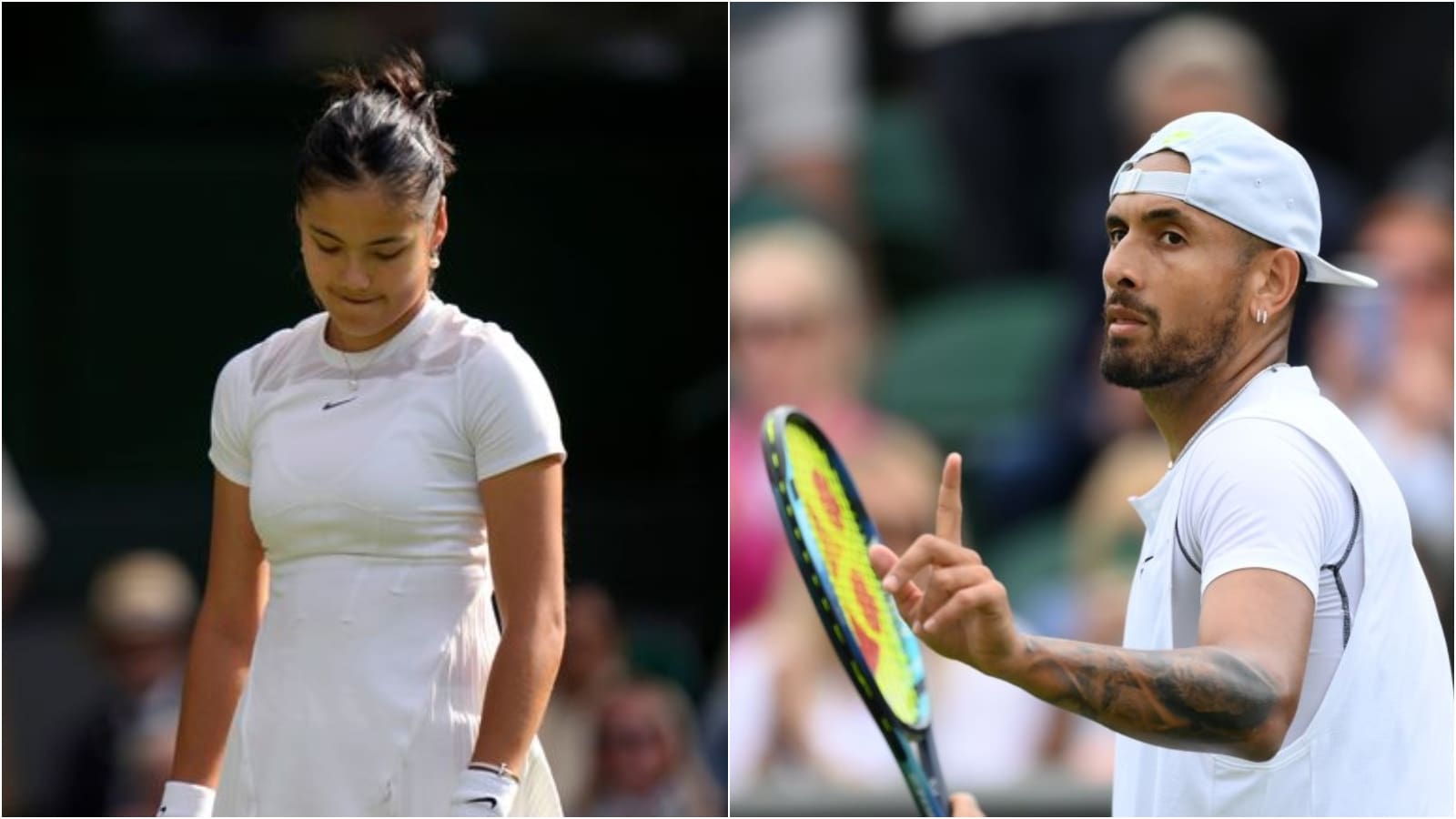 “They love to just throw shade on young players” Nick Kyrgios comes forward in defence of Emma Raducanu after the Brit was abused for supporting the Australian