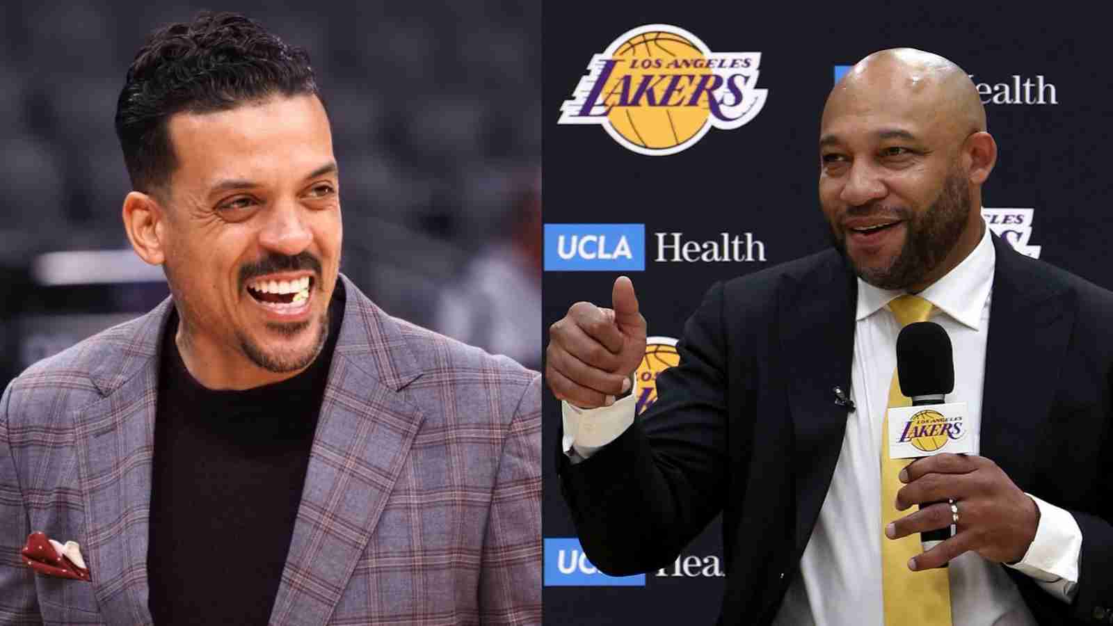 “That’s why we need him” Darvin Ham hilariously recruits Matt Barnes to ‘slap the sh*t’ out of Lakers players