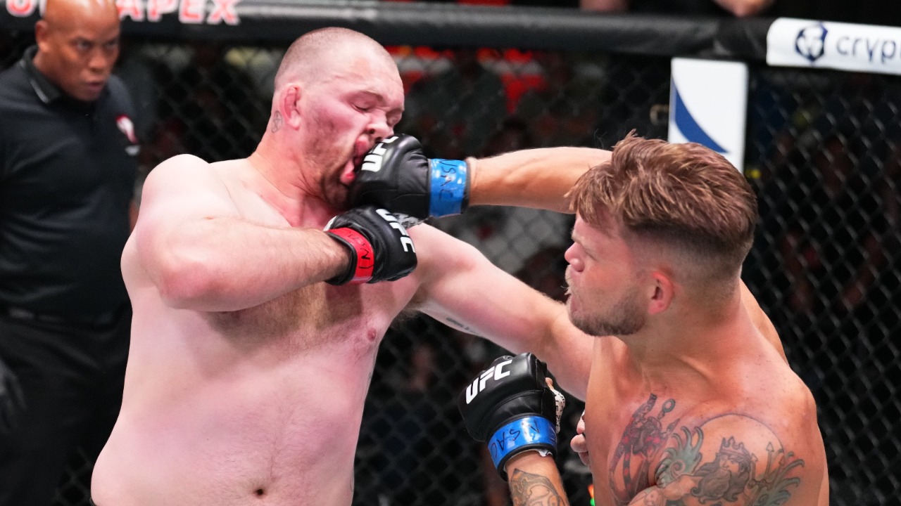 UFC Vegas 58: Chase Sherman puts out Jared Vanderaa after an amazing scrap