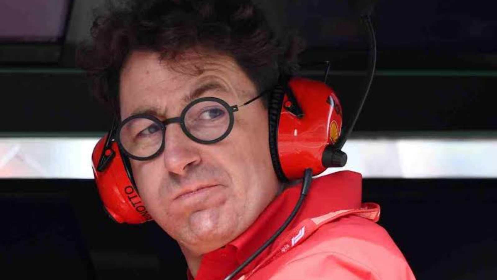 Ferrari team principal Mattia Binotto