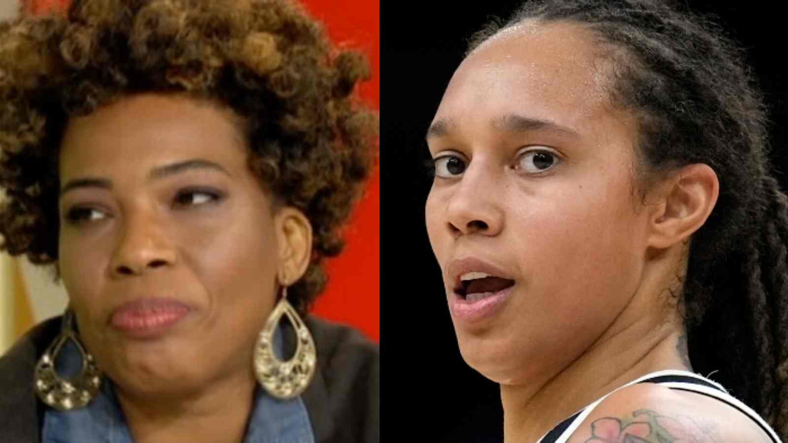 “Would not have happened if it was an NBA star” Macy Gray left frustrated after being “Stopped” from wearing “FREE Britney Griner” shirt