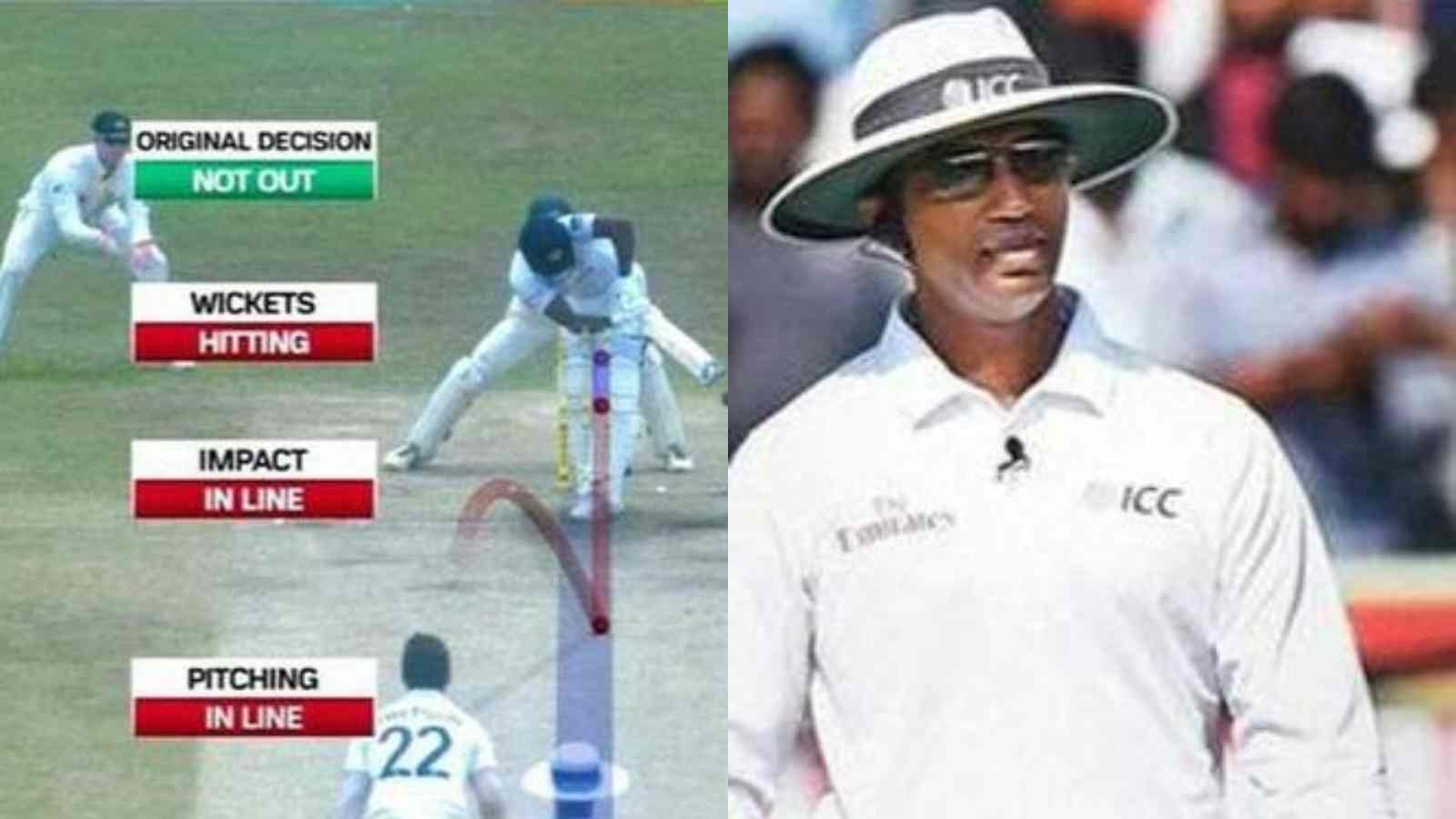 “Horrible umpiring at its peak”- Kumar Dharmasena faces fans’ wrath after multiple errors during SL vs AUS Test