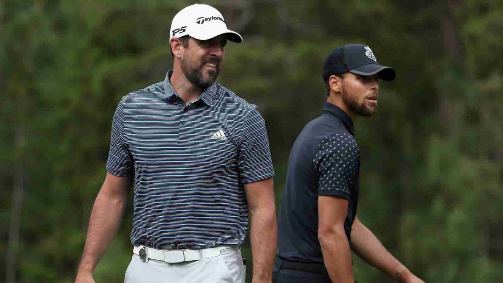 “From Packers legend to Warriors’ greatest” Stephen Curry and Aaron Rodgers dueled in the $600,000 American Century Championship