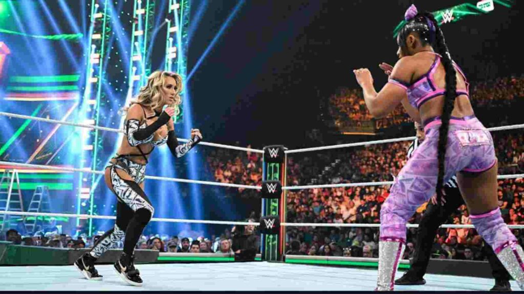 Carmella vs Bianca Belair at Money in the Bank Live event