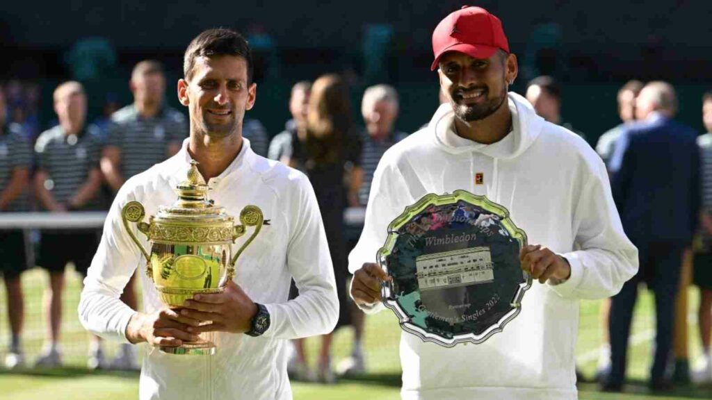 Nick Kyrgios, Novak Djokovic