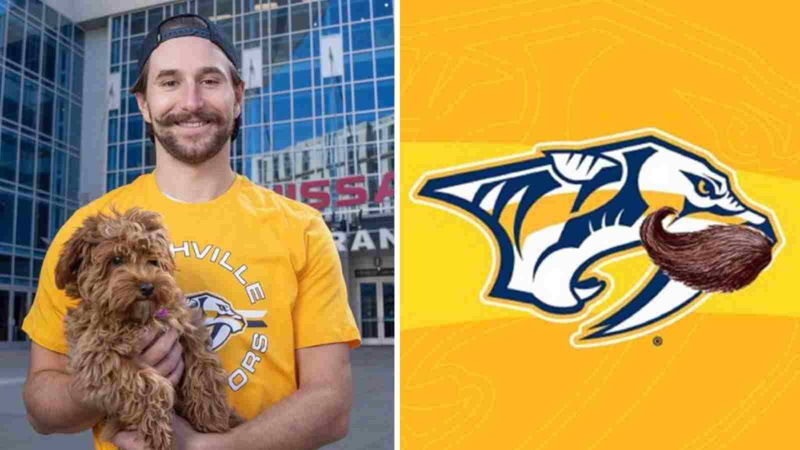 “Legacy player” – Predators celebrate Filip Forsberg’s eight-year $68 million contract by putting mustache on logo