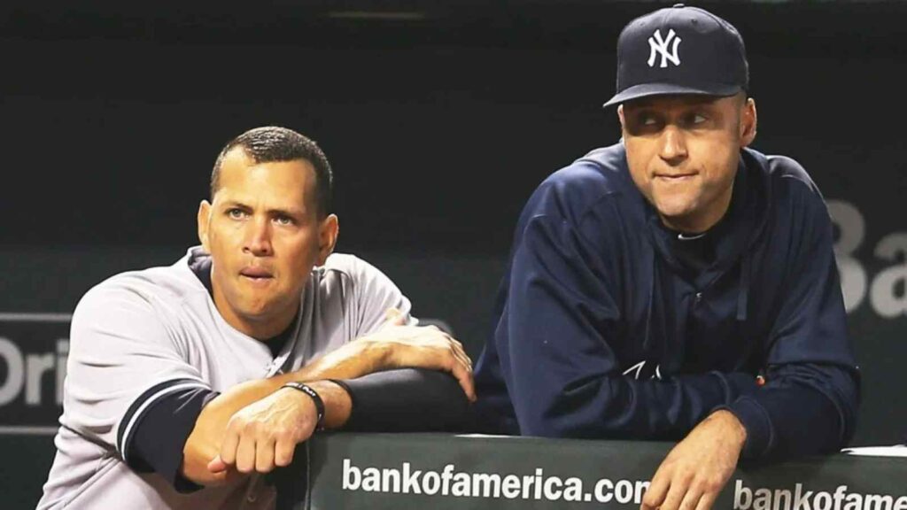 Derek Jeter and Alex Rodriguez