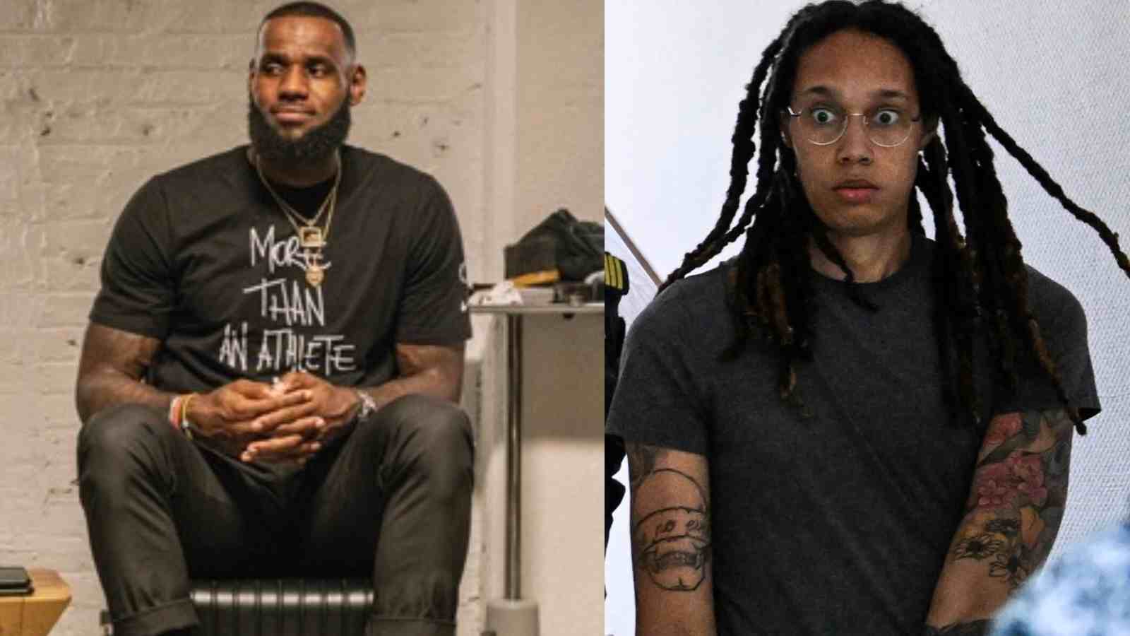 “My comments weren’t to knock our beautiful country” LeBron James clarifies comments made about Brittney Griner and USA