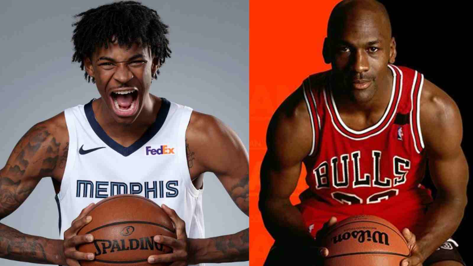 Ja Morant, Michael Jordan