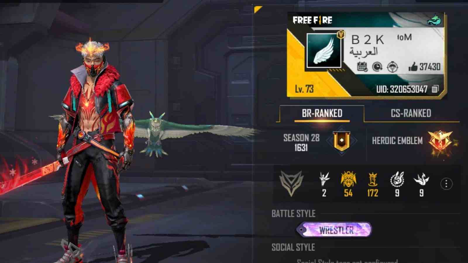 B2K Free Fire MAX ID, Stats, K/D Ratio, YouTube Channel, Monthly Income, And More For July 2022