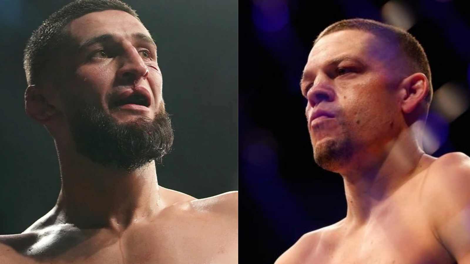 A glimpse into the fight between Khamzat Chimaev and Nate Diaz at UFC 279