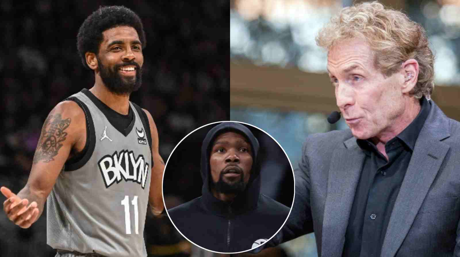 “He and Kyrie had melted down completely” Skip Bayless believes Kevin Durant already had given up on Nets before the playoffs