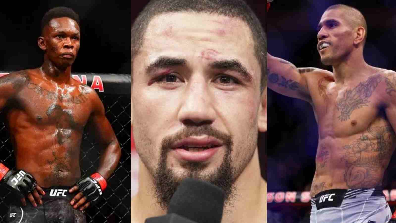 “Easier for me to get title shot” – Robert Whittaker backs Alex Pereira to win fight against Israel Adesanya